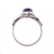 Amethyst cocktail ring, 'Captivating Lilac' - Amethyst and Sterling Silver Cocktail Ring from India (image 2d) thumbail
