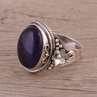 Amethyst cocktail ring, Paradise Found