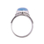 Chalcedony cocktail ring, 'Charismatic Blue Charm' - Sterling Silver Blue Chalcedony Cocktail Ring (image 2e) thumbail