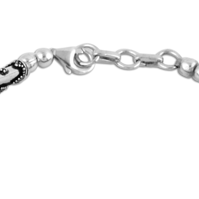 Aventurine beaded bracelet, 'Elegant Trinity in Cerise' - Hand Crafted Cerise Aventurine Beaded Bracelet from India