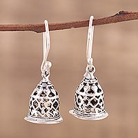 Featured review for Sterling silver dangle earrings, Jali Bell