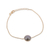 Vermeil labradorite pendant bracelet, 'Mesmerizing Night' - Handmade Vermeil Labradorite Pendant Bracelet from India