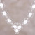 Cultured freshwater pearl link necklace, 'Eternal Grandeur' - Cultured Freshwater Pearl Link Necklace from India (image 2b) thumbail