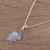 Rainbow moonstone pendant necklace, 'Divine Allure' - Rainbow Moonstone and Sterling Silver Pendant Necklace