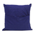 Silk cushion covers, 'Royal Recollections in Blue' (pair) - Artisan Crafted 100% Silk Cushion Covers (Pair) (image 2b) thumbail