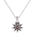 Smoky quartz pendant necklace, 'Astral Allure' - Smoky Quartz and Sterling Silver Pendant Necklace from India
