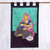 Wandbehang aus Baumwollbatik - Handgefertigter Baumwoll-Batik der Liebe zwischen Mutter und Kind