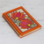 Handmade paper journal, 'Blooming Lotus' - Blooming Lotus Handmade Paper Journal from India