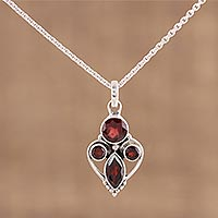 Featured review for Garnet pendant necklace, Eternal Ecstasy