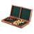 Wood chess set, 'Masters' - Babul Acacia Haldu Wood Chess Set Convertible Storage Box (image 2g) thumbail