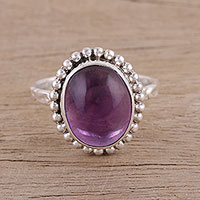 Featured review for Amethyst cocktail ring, Serene Dream