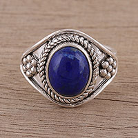 LAPIS RING- Unique lapis rings at NOVICA