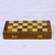 juego de ajedrez de madera - Juego de ajedrez de madera floral con piezas de juego y almacenamiento