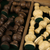 Wood chess set, 'Persian Grandeur' - Acacia and Kadam Wood Chess Set with Storage Inside (image 2h) thumbail