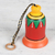 Ceramic bell, 'Sound of Joy' - Hand-Painted Ceramic Bell Decorative Accent from India