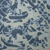 Handgetufteter Wollteppich, (5x8) - Blauer und grauer Wollteppich mit Blumenmuster (5 x 8) aus Indien