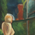 'Evening Walk' (2016) - Signed Impressionist Painting of a Park (2016) from India (image 2b) thumbail