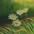 'Beautiful Nature' - Signed Floral Landscape Painting from India (image 2b) thumbail