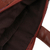 Bolso de algodón con detalles en cuero, 'Pattern Party' - Bolso con acento de cuero de algodón tejido en marfil, rojo y morado