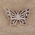 Sterling silver brooch, 'Dainty Butterfly' - Sterling Silver Butterfly Brooch Crafted in India