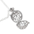 Sterling silver locket necklace, 'Globe of Vines' - Sterling Silver Locket Necklace Crafted in India