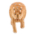 Wood figurine, 'Adorned Elephant' - Hand-Carved Wood Elephant with Baby Figurine from India (image 2d) thumbail