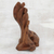 Estatuilla de madera flotante - Figurilla artesanal de madera a la deriva de Tun de la India
