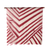 Wool shawl, 'Claret Bliss' - Claret-Striped Wool Shawl Crafted in India (image 2c) thumbail