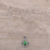 Halskette mit Anhänger aus Sterlingsilber - Halskette mit Anhänger aus grünem Komposit-Türkis aus Sterlingsilber
