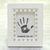 Wood photo frame, 'Sparkling Memories' (5x7) - White Wood Photo Frame with Glass Beads (5x7) from India (image 2) thumbail