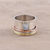 Rainbow moonstone meditation spinner ring, 'Serene Rotation' - Sterling Silver Copper Rainbow Moonstone Meditation Ring