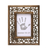Wood photo frame, 'Interlinked' (4x6) - Wood Hand Carved Cutouts Rectangular Photo Frame (4x6) (image 2a) thumbail