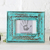 Wood photo frame, 'Blossom Meadow' (4x6) - Green Hand Carved Flower Cutouts Wood Photo Frame (4x6) thumbail
