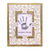 Wood photo frame, 'White Garden' (4x6) - Mango Wood Photo Frame Crafted in India (4x6) (image 2a) thumbail