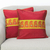 Silk cushion covers, 'Paisley Brilliance' (pair) - Paisley Motif Baluchari Silk Cushion Covers (Pair) thumbail