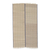 Cotton and grass reed blend area rug, 'Classic Grey' (3x5) - Cotton and Grass Reed Area Rug in Grey and Ivory (3x5)