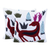 Cotton cushion covers, 'Royal Deer' (pair) - Aari Embroidery Folk Art Deer Theme Cushion Covers (Pair)