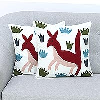 Featured review for Cotton cushion covers, Joyful Joey (pair)