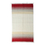 Alfombra de lana, (3x5) - Alfombra de área de lana tejida a mano con bordes rojos (3x5) de la India