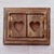Wood photo frame, 'Doors of Love' (4x6) - Mango Wood Photo Frame with Doors from India (4x6) thumbail