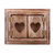Wood photo frame, 'Doors of Love' (4x6) - Mango Wood Photo Frame with Doors from India (4x6) (image 2a) thumbail