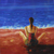 „A Sea of ​​Reverie“ – Expressionistisches Gemälde einer Frau am Strand aus Indien