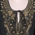 Beaded tunic, 'Mughal Treasure'  - India Hand Beaded Semi-Sheer Black Polyester Tunic Top