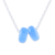 Chalcedony pendant necklace, 'Delightful Duet' - Chalcedony Double Disc and Sterling Silver Pendant Necklace