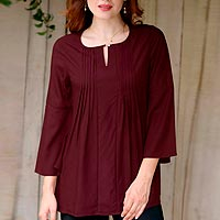 Featured review for Viscose tunic, Whirlwind Romance