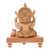 Wood sculpture, 'Ganesha with Sweet Treats' - Hand-Carved Hindu Lord Ganesha Kadam Wood Sculpture (image 2c) thumbail