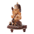 Wood sculpture, 'Auspicious Lord Ganesha' - Hand-Carved Kadam Wood Lord Ganesha Elephant Sculpture (image 2b) thumbail