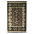 Wool dhurrie rug, 'Geometric Homestead' - Earth-Tone Geometric Wool Dhurrie Rug from India (3x5, 5x8)