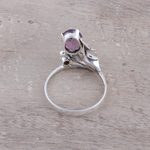 Amethyst cocktail ring, 'Lavender Charm' - 2.5-Carat Amethyst Cocktail Ring from India