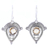 Citrine dangle earrings, 'Regal Classic' - 2.5-Carat Citrine Dangle Earrings from India thumbail